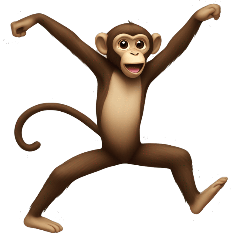 Dancing monkey emoji