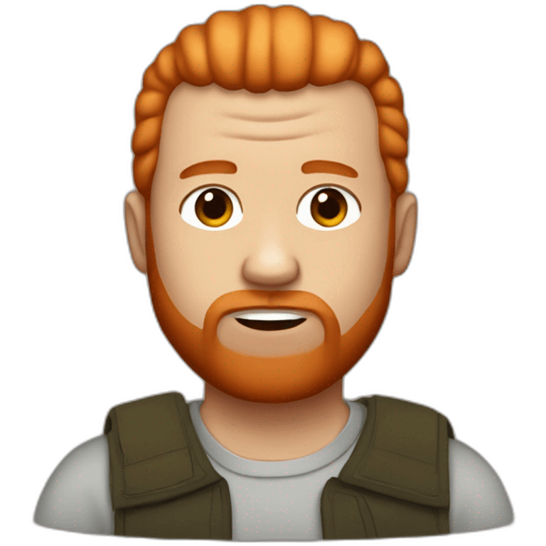 kanye west as a ginger emoji