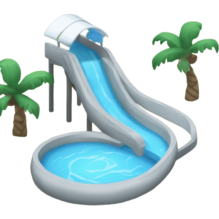 Water slide emoji