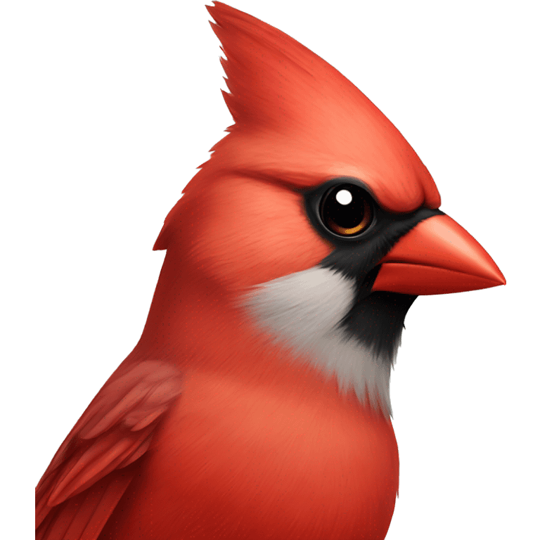 cardinal bird  emoji