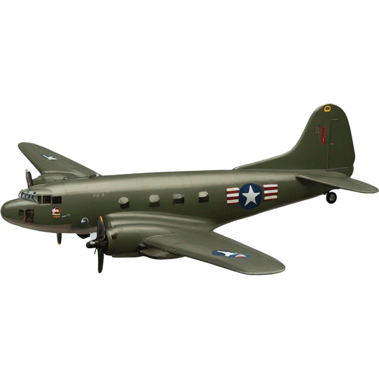 Douglas C-47 Skytrain emoji