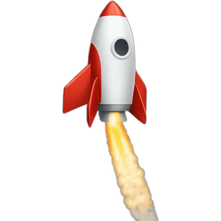 rocket with social media icon emoji