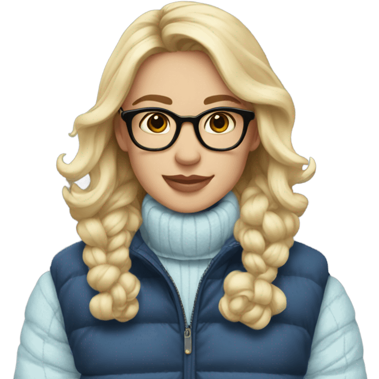 Preppy winter emoji