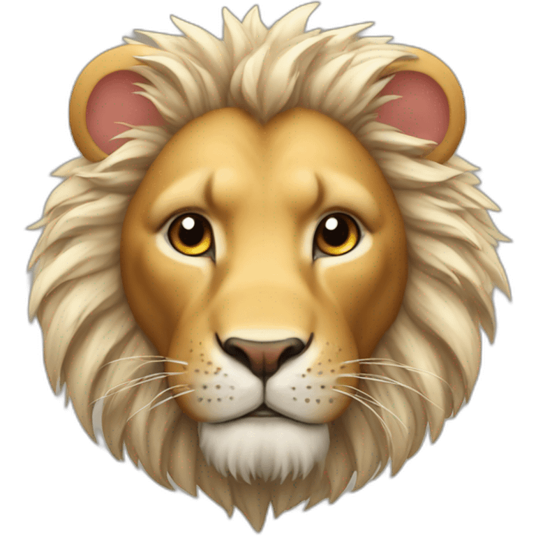 rabbit lion head emoji