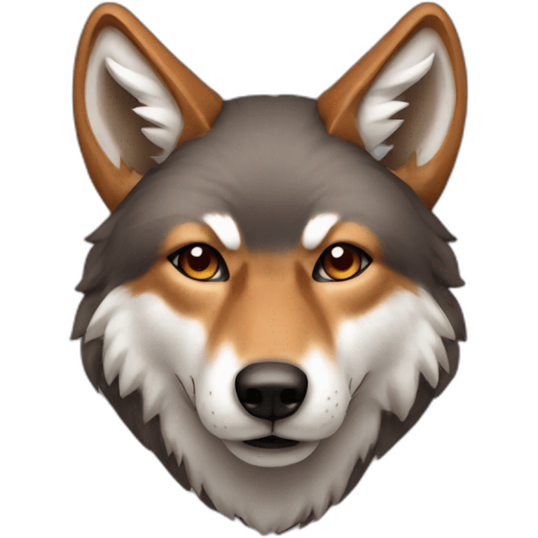 noto-red-wolf emoji