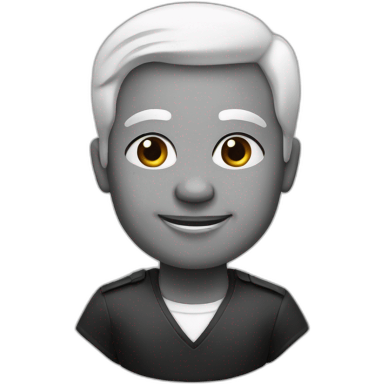 american stanford black and white emoji