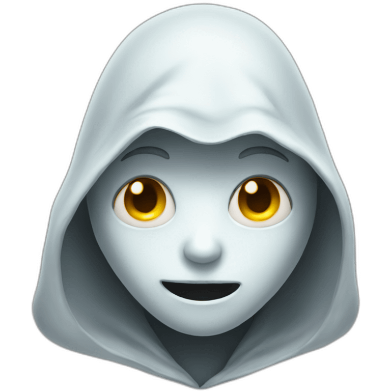 Ghost boy with Hood emoji