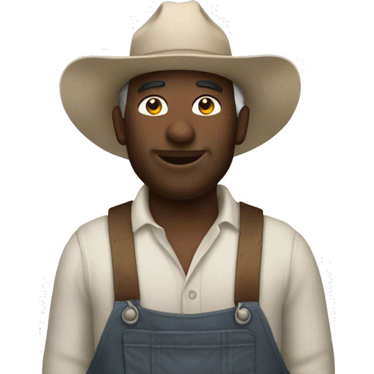  cotton pickin farmer emoji