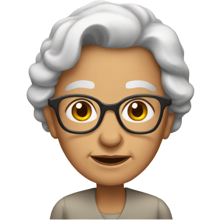 Old lady emoji