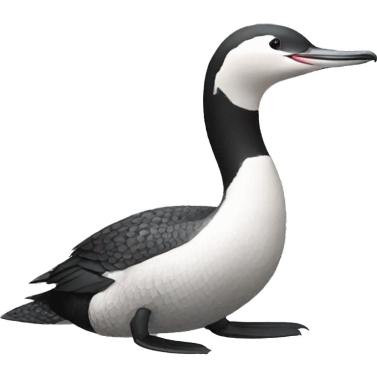 Black-throated loon emoji