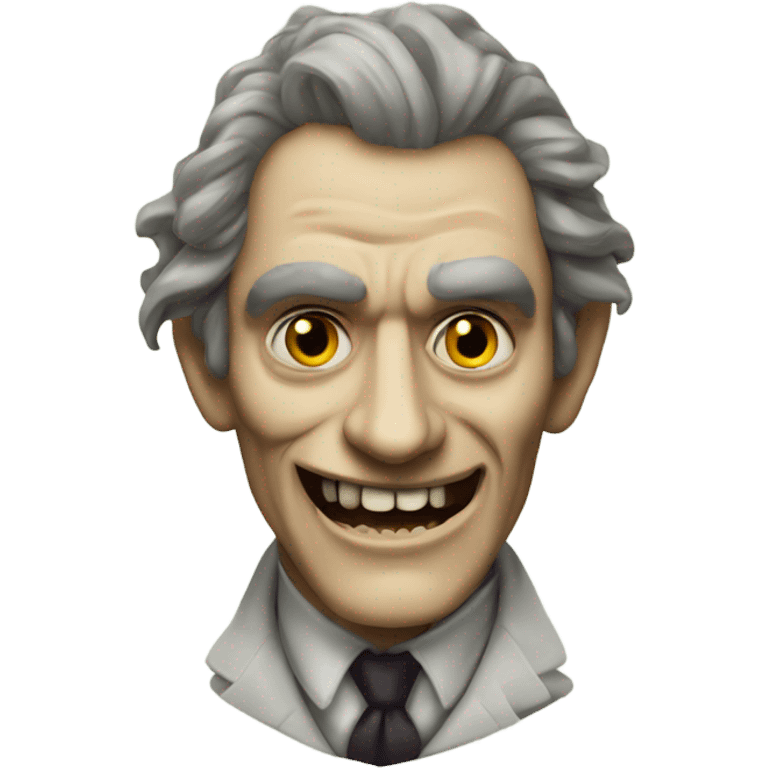 Mr Hyde from the strange case of Dr Jekyll and Mr Hyde emoji