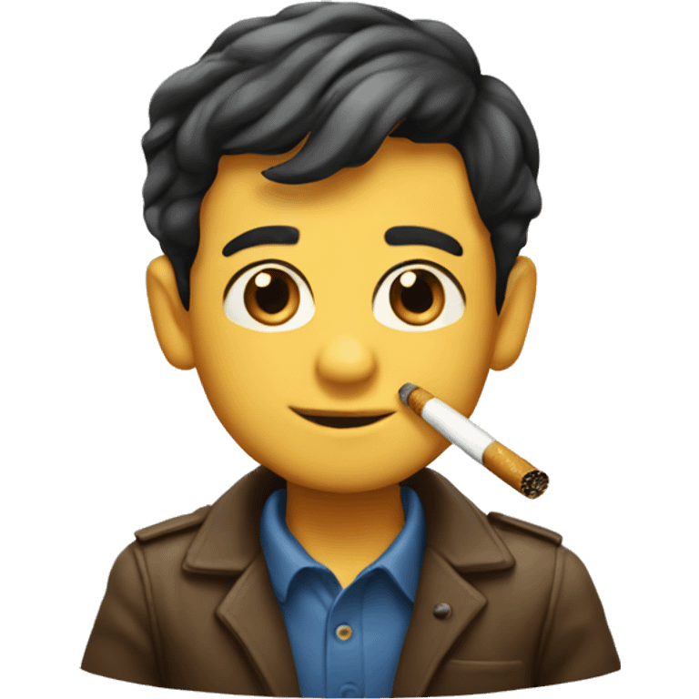 Cigarette boy  emoji