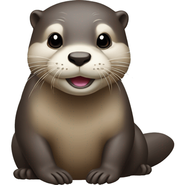 Asian otter emoji