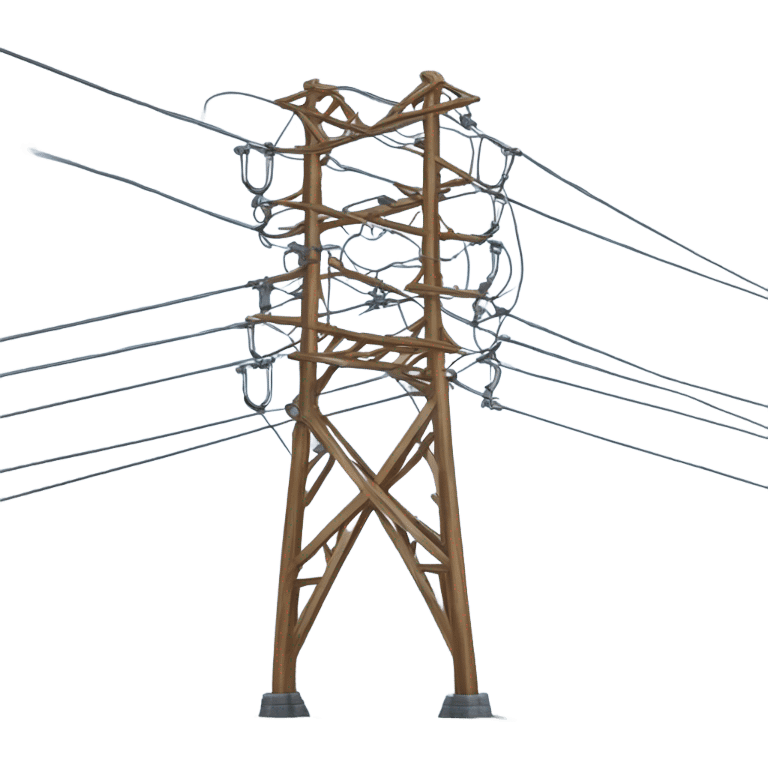 Power line emoji