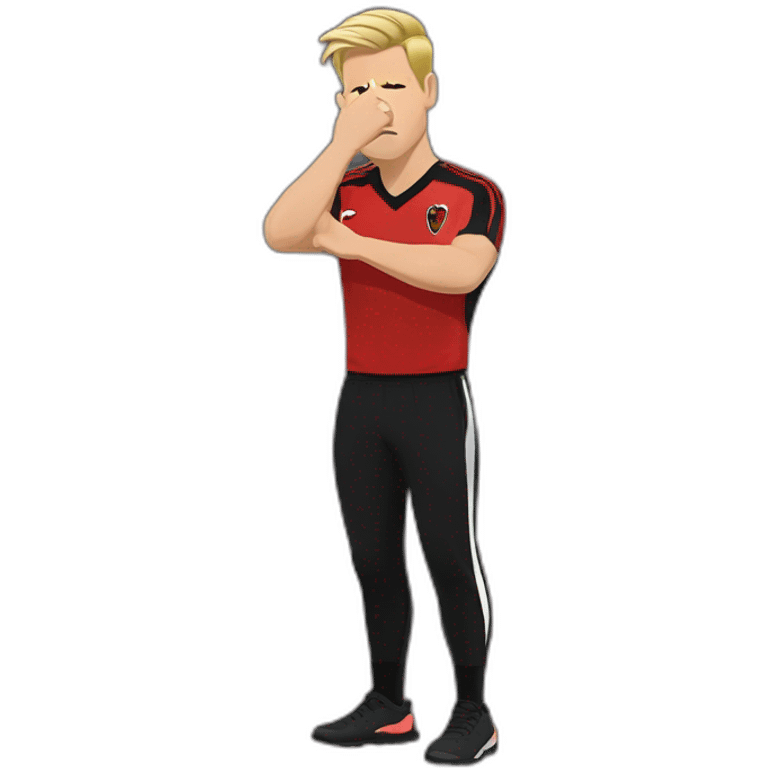 Eddie Howe thumbs-down emoji