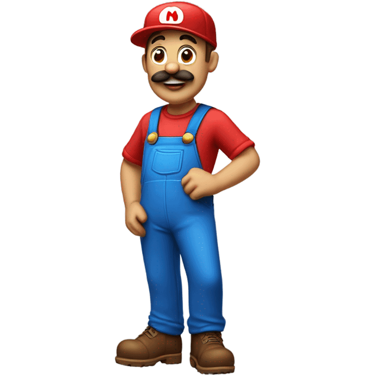 Red Mario emoji