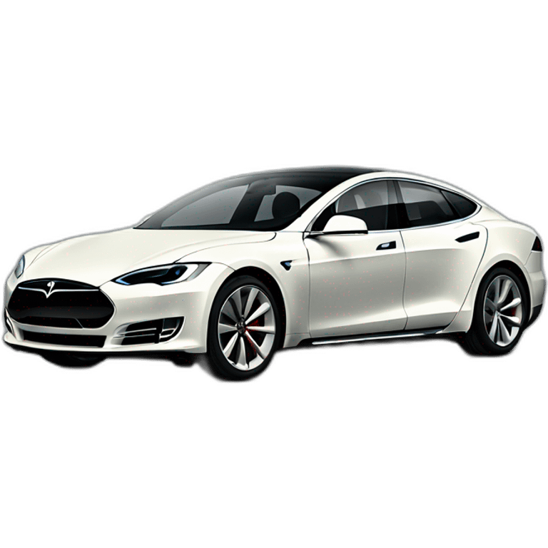 Tesla model s emoji