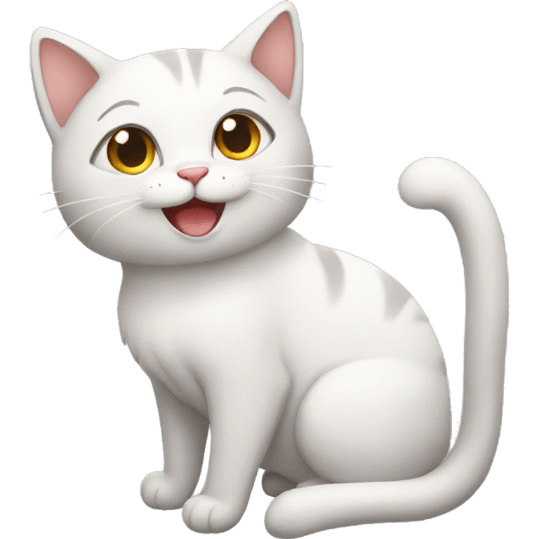 cat happy emoji