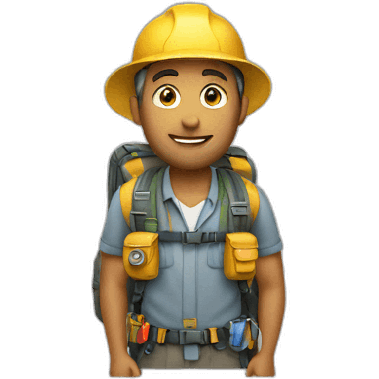 backpacking engineer emoji