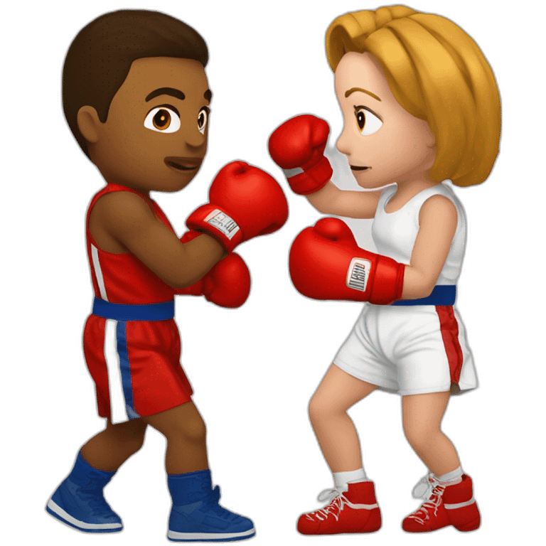 Julia timoshenko boxing with chucky emoji