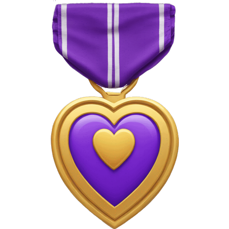 Purple Heart Medal emoji