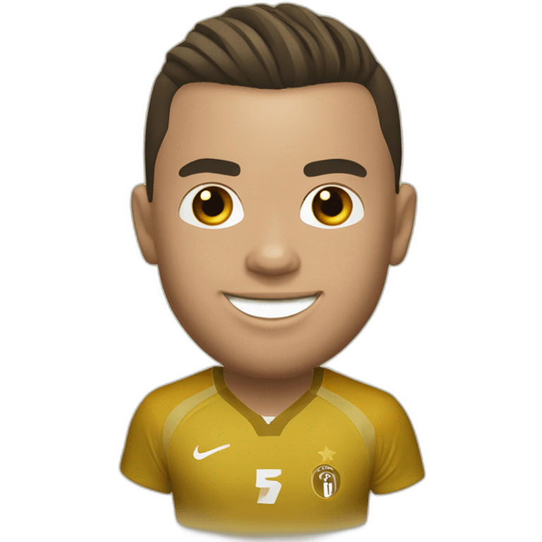 Ronaldo ballon d'or emoji