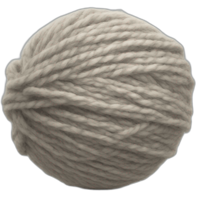 A ball of wool emoji