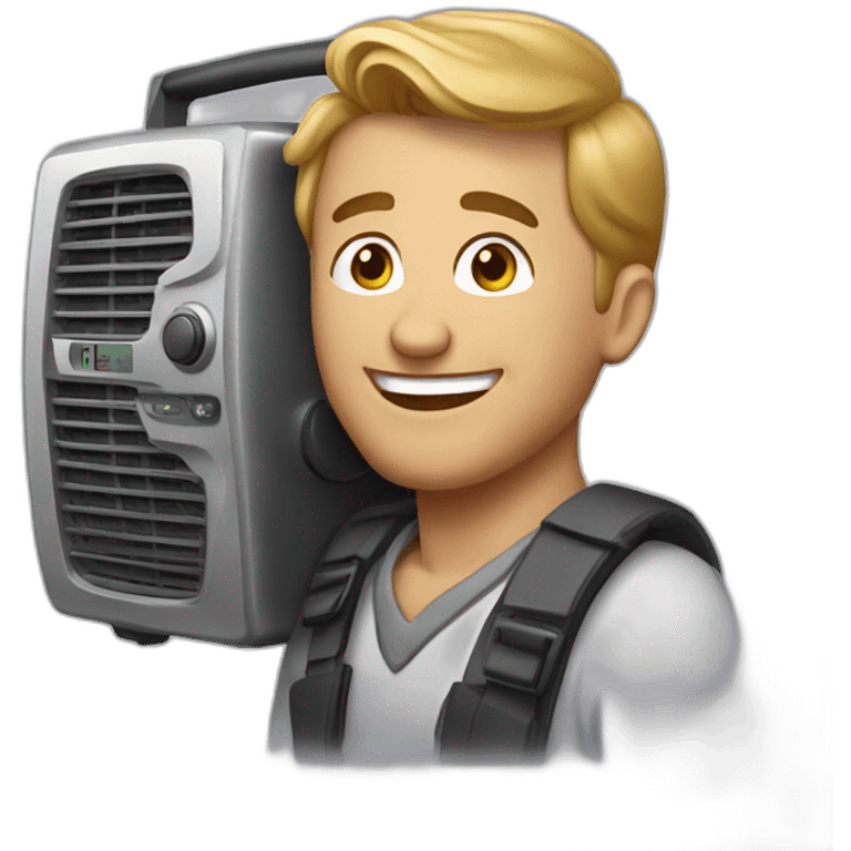 Radio jokey emoji