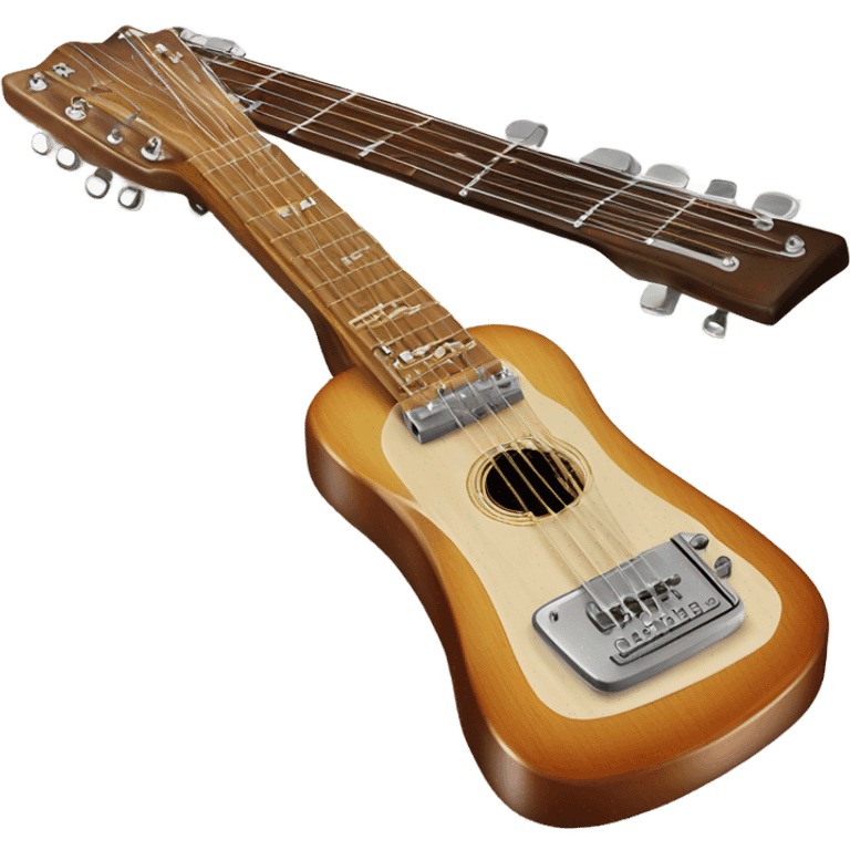 Lap steel guitar emoji