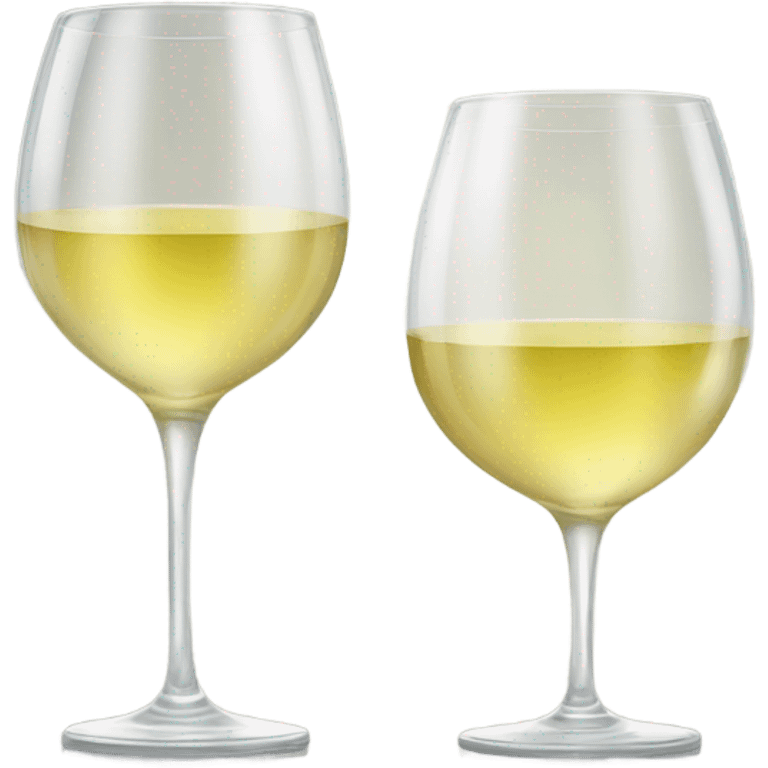 glass of white wine emoji