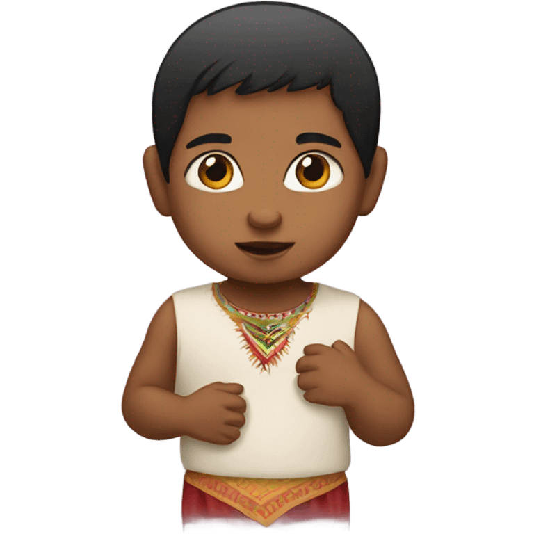 Indian and Mexican baby emoji