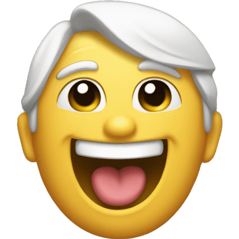 UN EMOJI CON SONRRISA PENSATIVA SOBRE PLANEAR UNA TRAVESURA  emoji