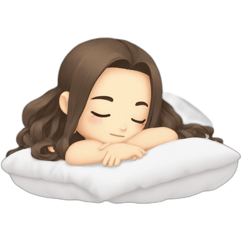 Sleeping chibi anime gif emoji