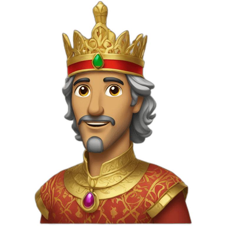 Le roi du Maroc emoji