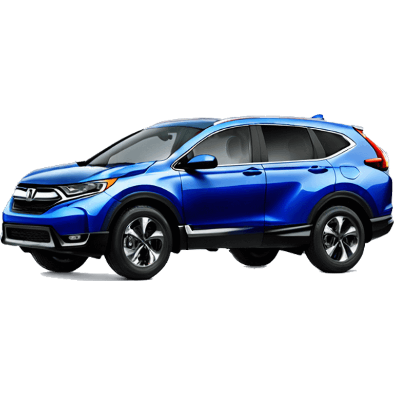 Blue Honda CR-V Hybrid Sport Touring  emoji