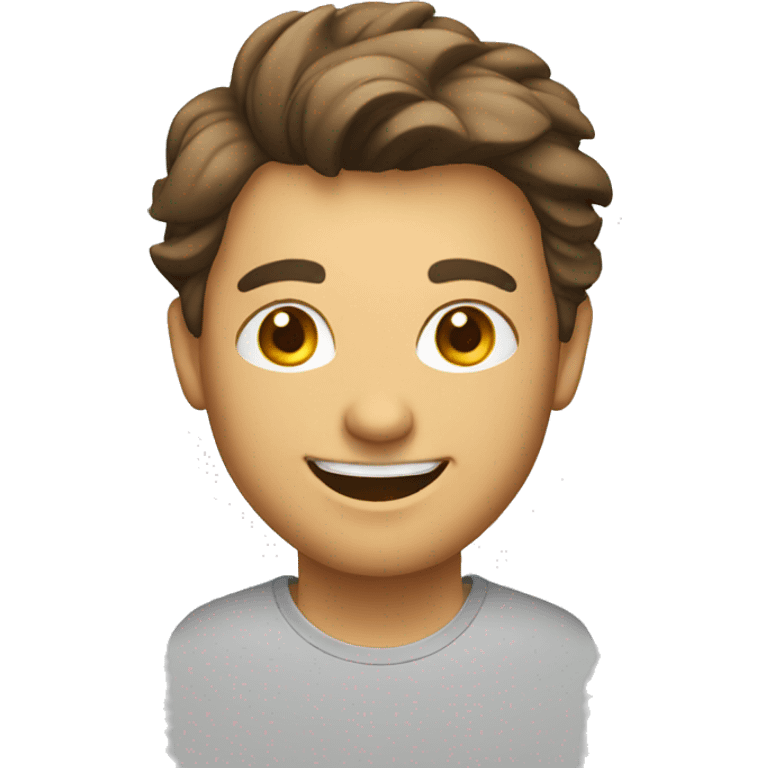 marketer smiling emoji