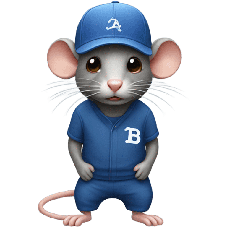 rat in ball cap emoji