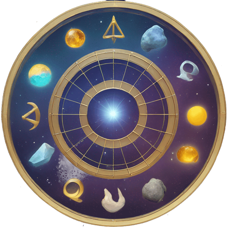 Astrology wheel emoji