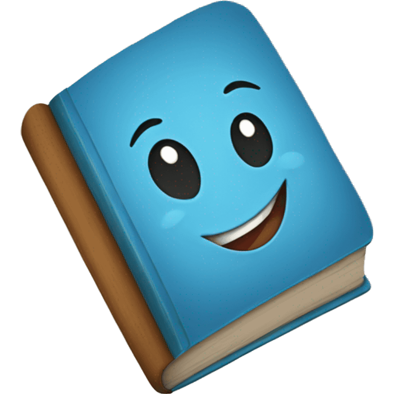  Happy book emoji