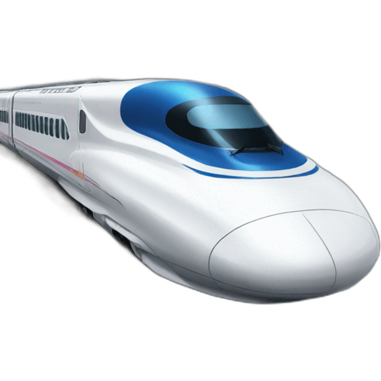 bullet train emoji