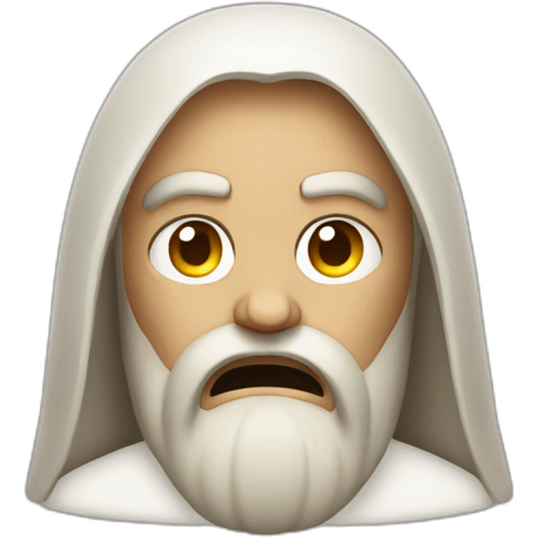 angry jesus emoji