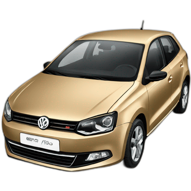 Gold vw polo vivo emoji