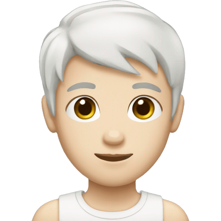 boy with short black hair and very white skin emoji