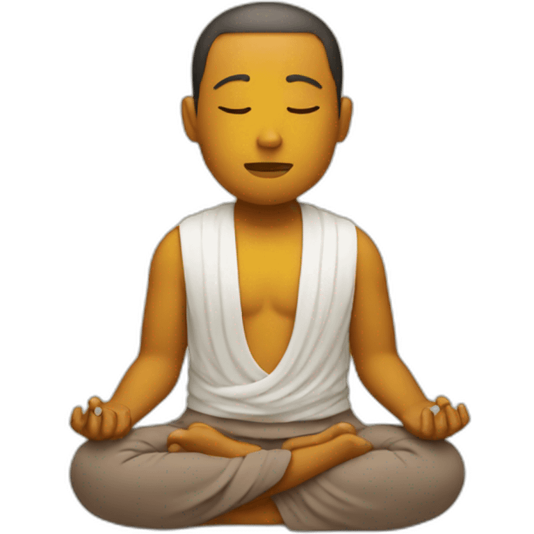 meditation emoji