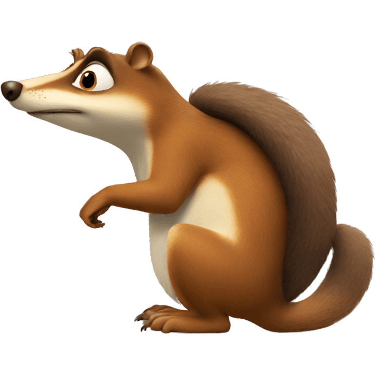 Scrat thinking emoji