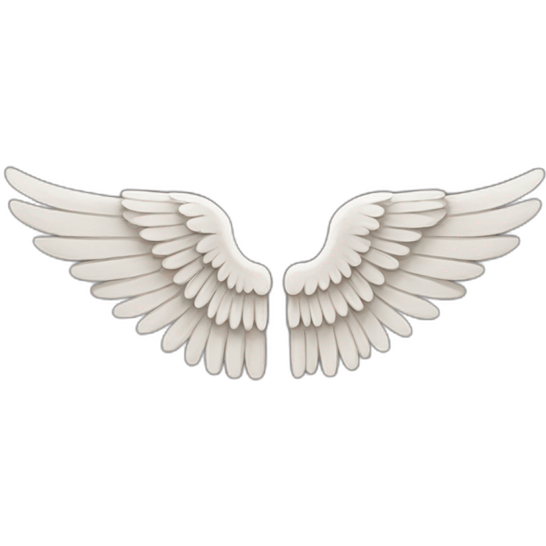 biblical angel wing emoji