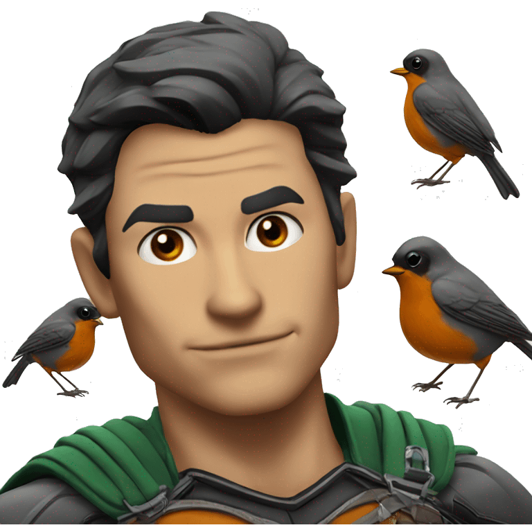 robin from dick grayson  emoji