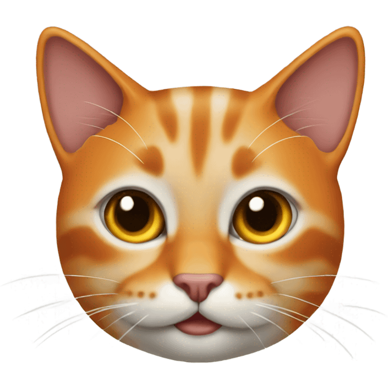 Katze orange  emoji