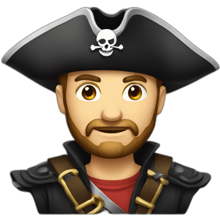 web developer pirate emoji