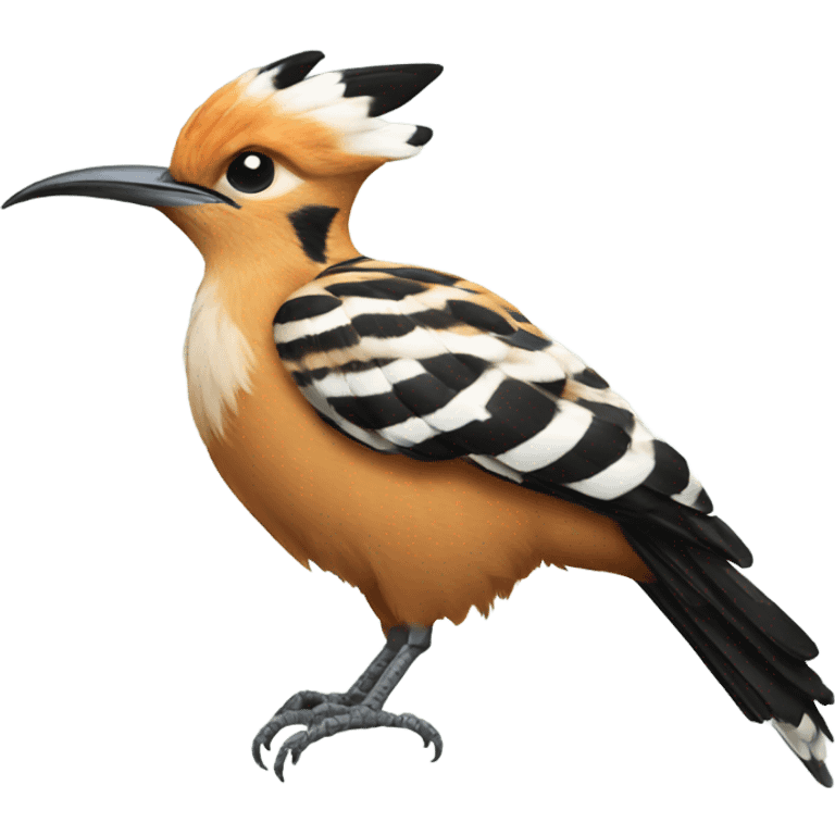 Hoopoe bird emoji